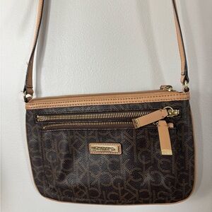 Calvin Klein Brown Crossbody Bag